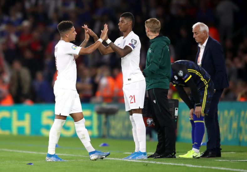 Jadon Sancho Could Be Key To England Victory Over Germany, Says Marcus Rashford