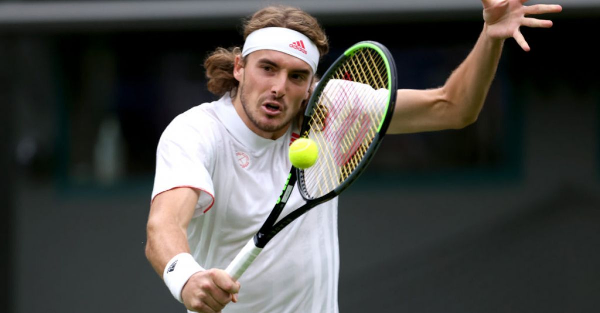 Another first-round exit at Wimbledon for Stefanos Tsitsipas
