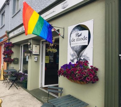 Pride Flag Burned Outside Cafe In Co Carlow
