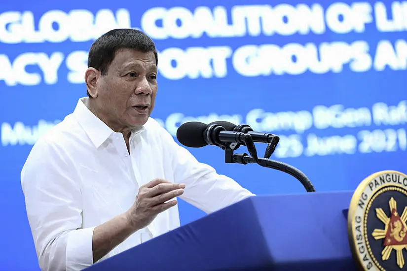 Philippines Leader May Run For Vice Presidency Next Year