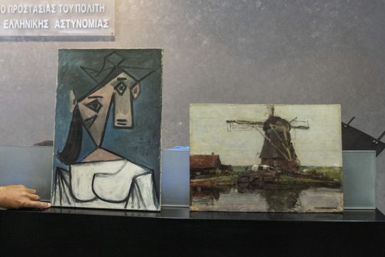 Stolen Picasso Painting To Go Back On Display In Greece After Suspect Arrested