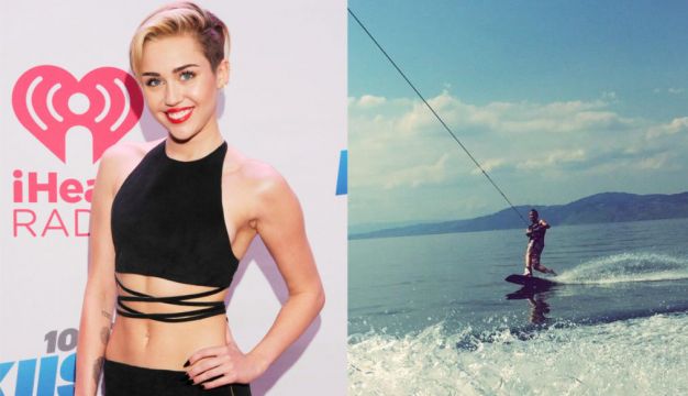 As Miley Cyrus Goes Wakeboarding, These Are The Health Benefits Of The Watersport