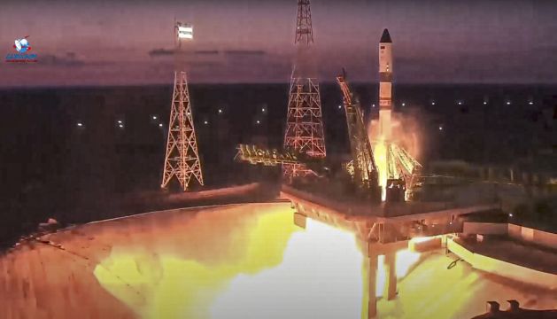 Russian Cargo Ship Lifts Off For International Space Station