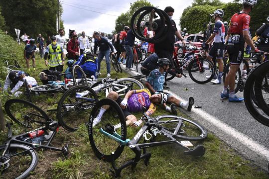 Fan Involved In Massive Tour De France Crash Arrested – Reports