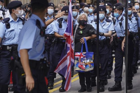 Hong Kong Bans Handover Protests As Top Official Defends National Security Law