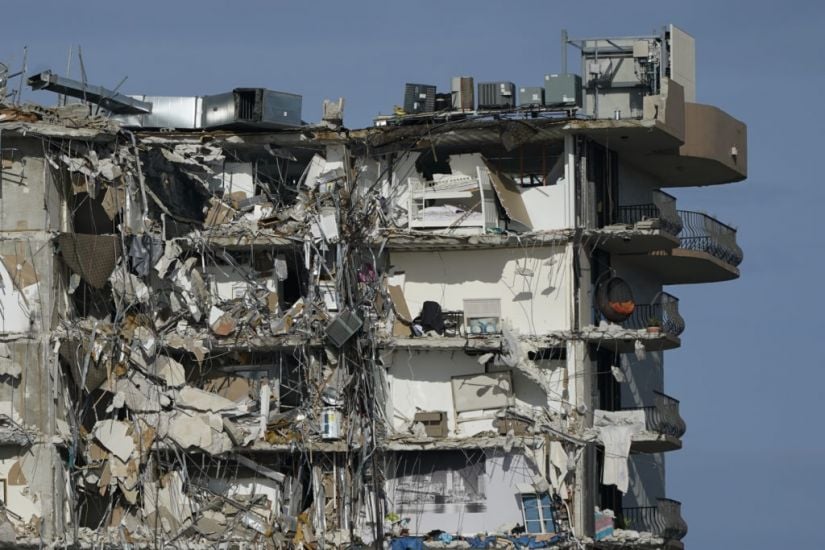 Rescue Efforts At Miami Apartment Building Halted Amid Stability Fears