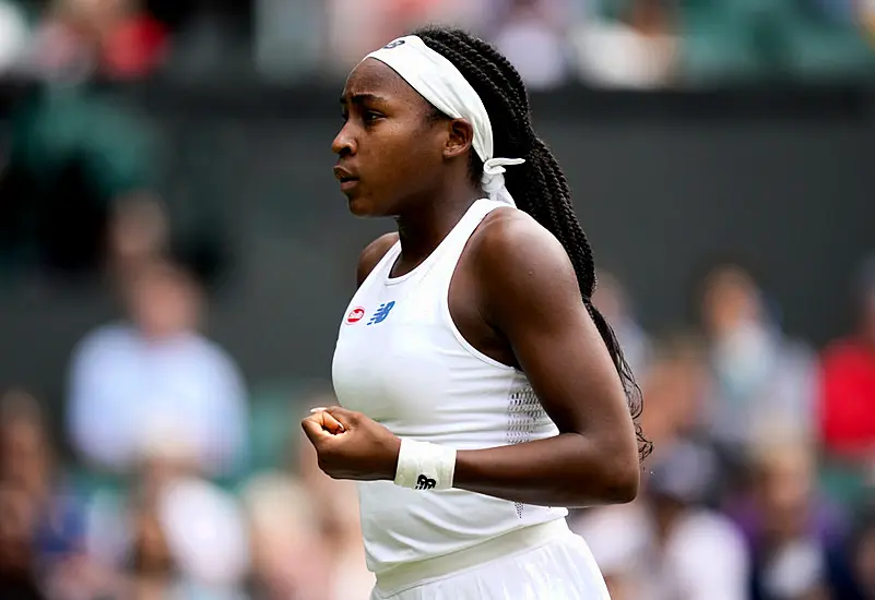 Coco Gauff Produces Another Fine Display On Centre Court At Wimbledon