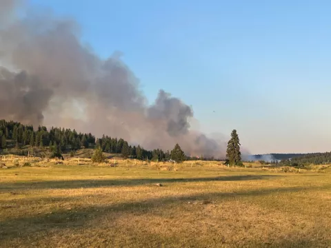 Wildfire Consumes Small Town That Hit 49C In Canadian Heatwave