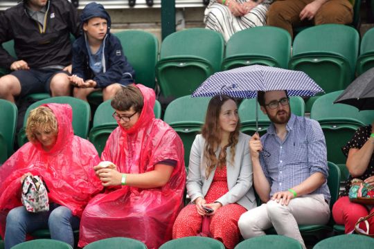 Wimbledon Matches Disrupted As Uk Faces Heavy Rain And Thunderstorms
