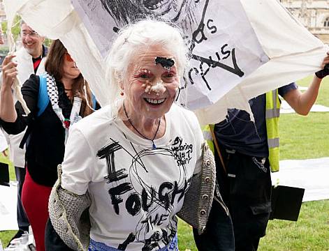 Vivienne Westwood Joins Julian Assange’s 50Th Birthday Picnic