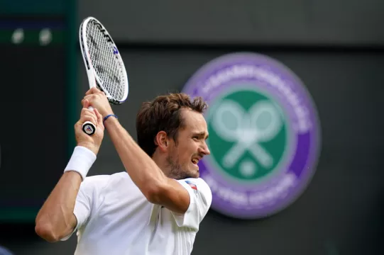 Second Seed Daniil Medvedev Claims Comeback Win Over Marin Cilic At Wimbledon