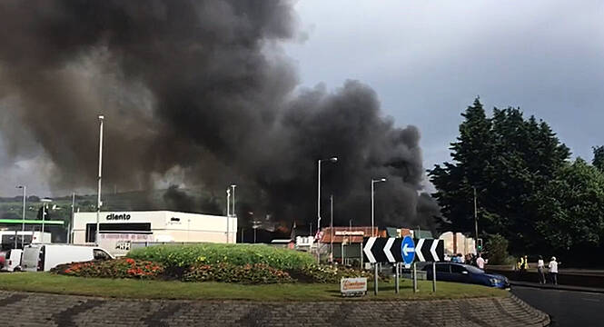 Probe Into ‘Lightning Strike’ Blaze As Traders Count Cost Of Flash Floods