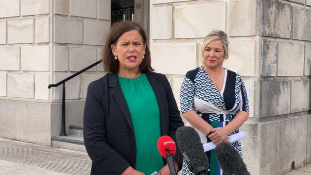 Mary Lou Mcdonald Holds ‘Constructive’ First Face-To-Face Meeting With Dup Chiefs