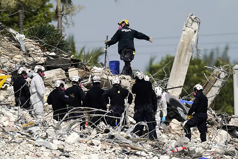 High-Rise Demolition In Florida Opens Up Fresh Rubble In Search For Survivors