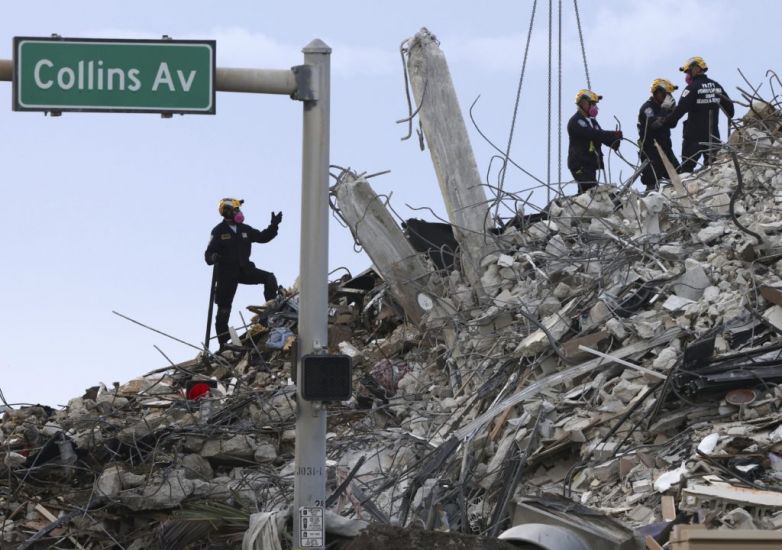 Tropical Storm Threatens Renewed Search At Site Of Collapsed Miami High-Rise
