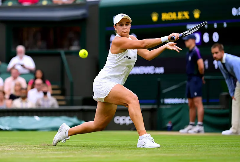 Top Seed Ashleigh Barty Cruises Into Wimbledon Semi-Finals