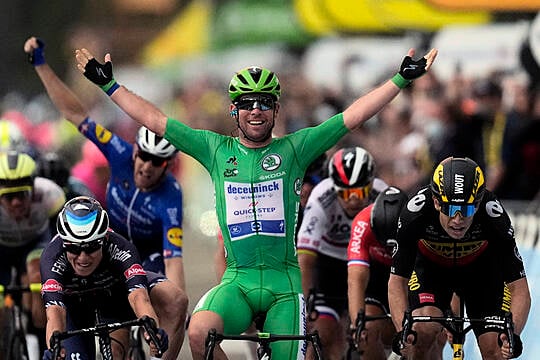 Mark Cavendish Moves To Within One Win Of Eddy Merckx’s Tour De France Record