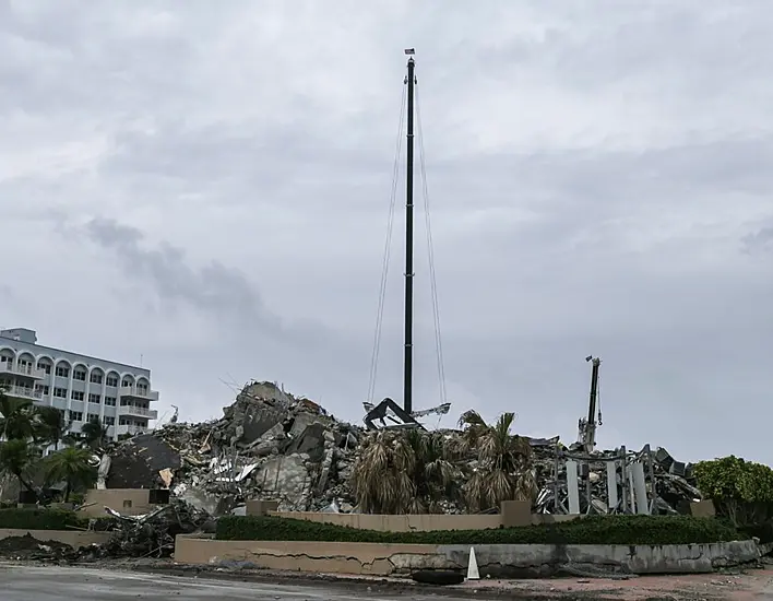 Death Toll Climbs As Recovery Efforts Continue At Miami Building Collapse Site