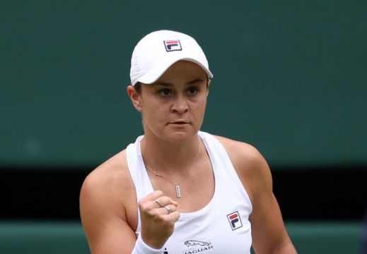 Ashleigh Barty Reaches Wimbledon Final With Win Over Angelique Kerber