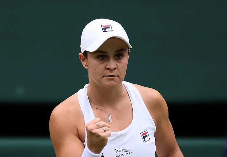 Ashleigh Barty Reaches Wimbledon Final With Win Over Angelique Kerber