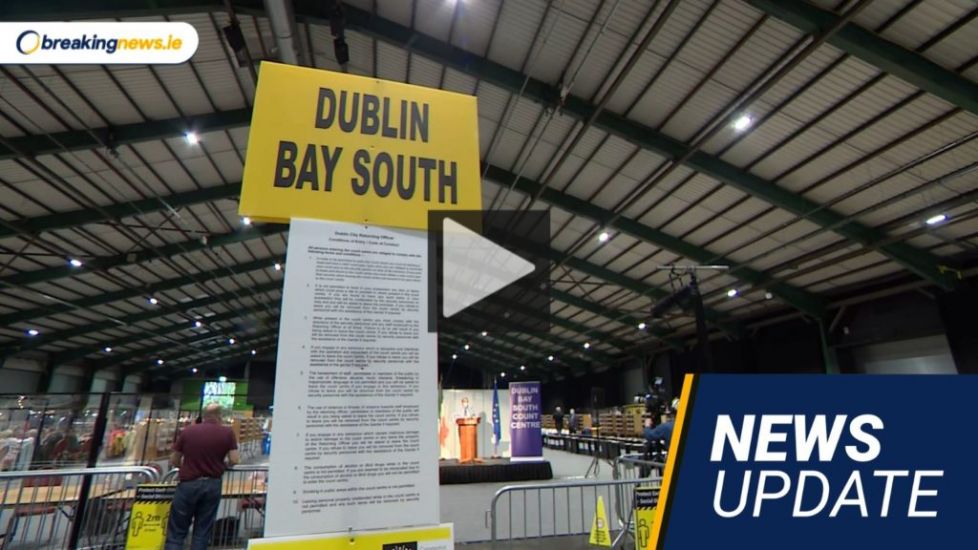 Video: Counting Underway In Dublin Bay South, Booster Vaccines, Delta Pressure On Health Service