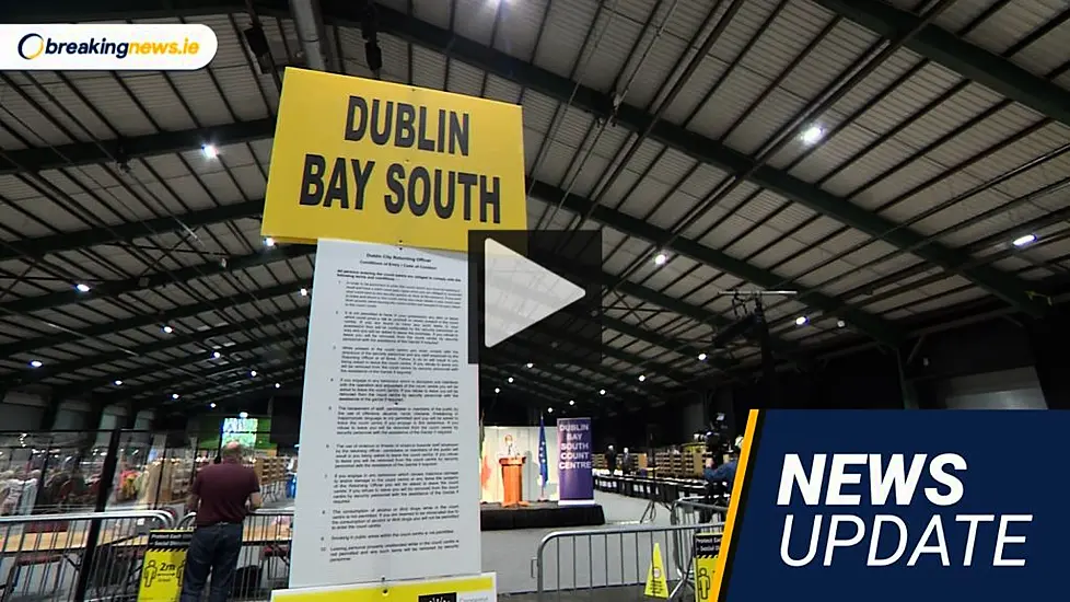 Video: Counting Underway In Dublin Bay South, Booster Vaccines, Delta Pressure On Health Service