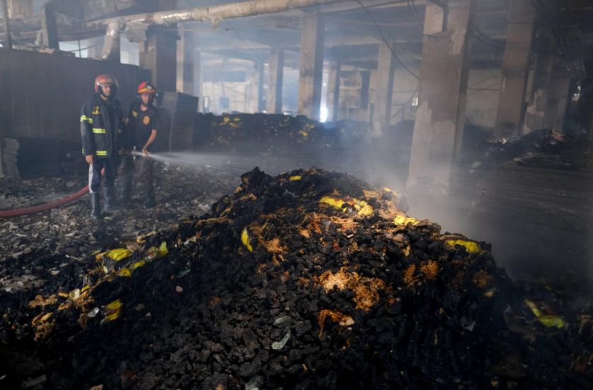Scores Killed As Fire Engulfs Factory Near Bangladesh Capital