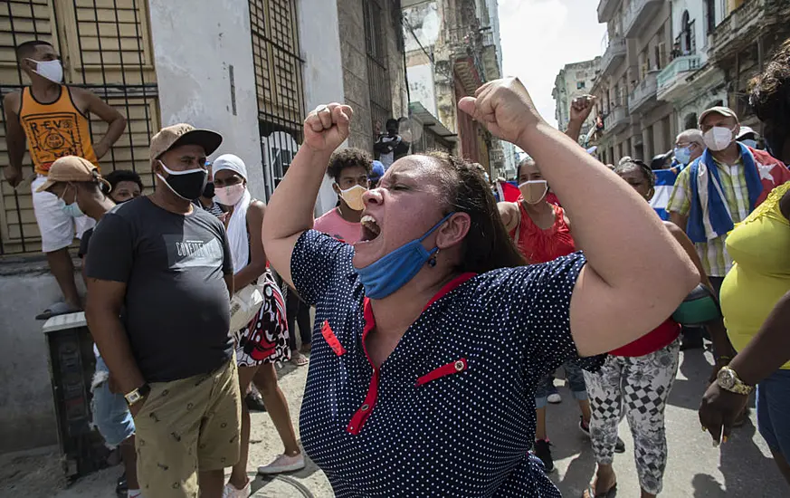 Thousands Take To The Streets In Havana To Protest Food Shortages, Rising Prices