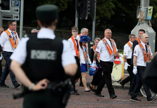 Orangemen Set To March To Mark Twelfth Of July In Northern Ireland
