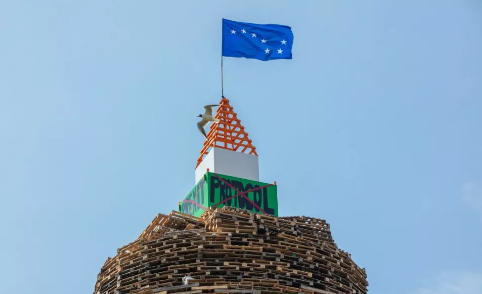 BRITAIN-N.IRELAND-BONFIRE-HISTORY