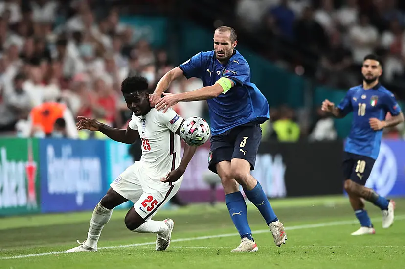 Mp Calls Out Chiellini Over Saka Grab In Euro 2020 Final