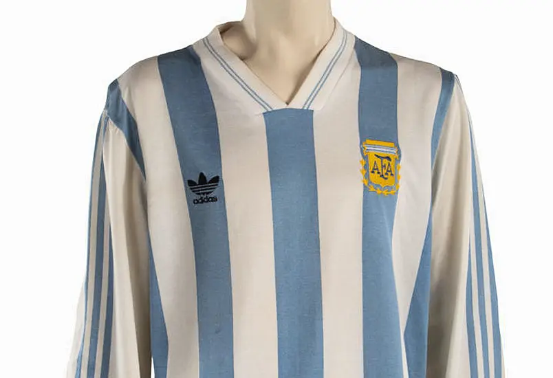 Boots And Shirts Worn By Maradona Among Trove Of Sports Memorabilia For Sale