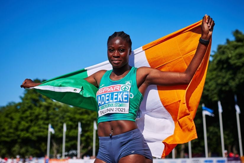 Ireland’s Rhasidat Adeleke Wins European Sprint Double