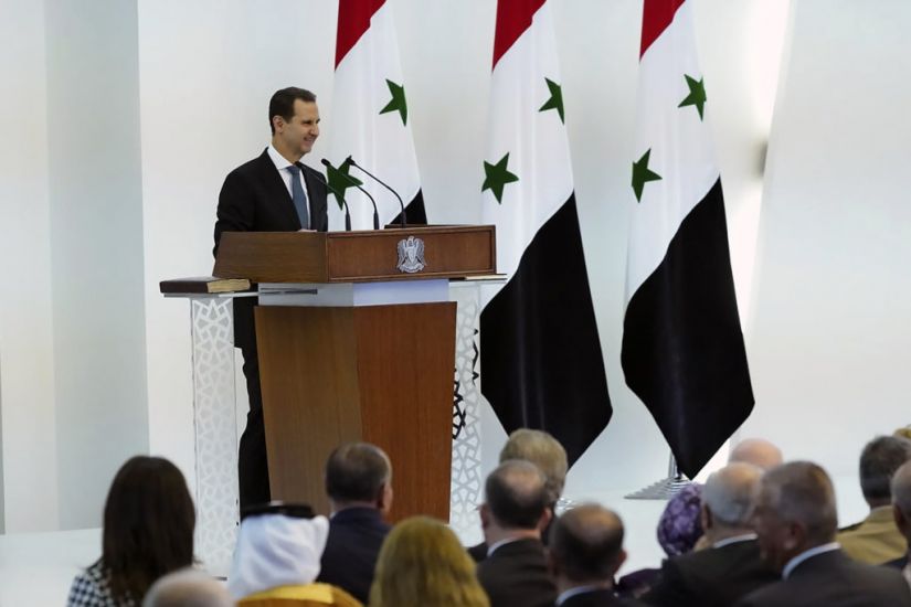 Syrian President Bashar Assad Sworn In For Fourth Term