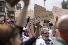 Thousands Protest Against Vaccinations And Covid Passes In France