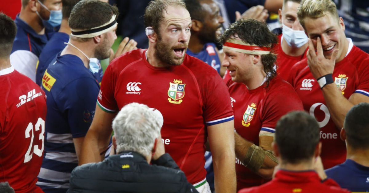 Marcus Smith starts for Lions and Alun Wyn Jones makes bench