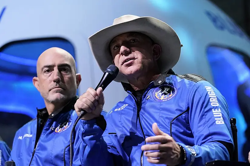 Bezos Draws Scorn For Thanking Amazon Workers After Space Flight