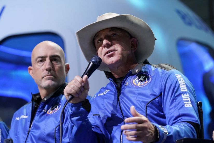 Bezos Draws Scorn For Thanking Amazon Workers After Space Flight