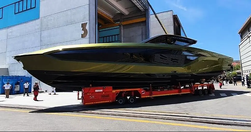 Mcgregor Shows Off His New Lamborghini Superyacht