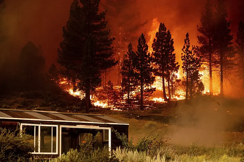 California Wildfires Cross Into Nevada, Prompting Evacuations