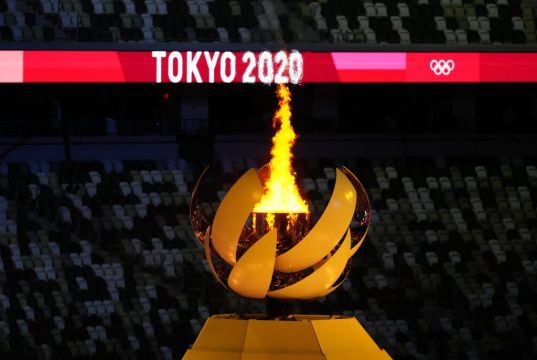 Naomi Osaka Lights Olympic Flame After Understated Tokyo Opening Ceremony