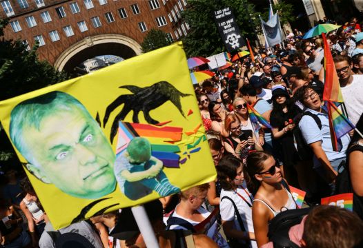 Thousands Join Budapest Pride March Against Anti-Lgbt Law
