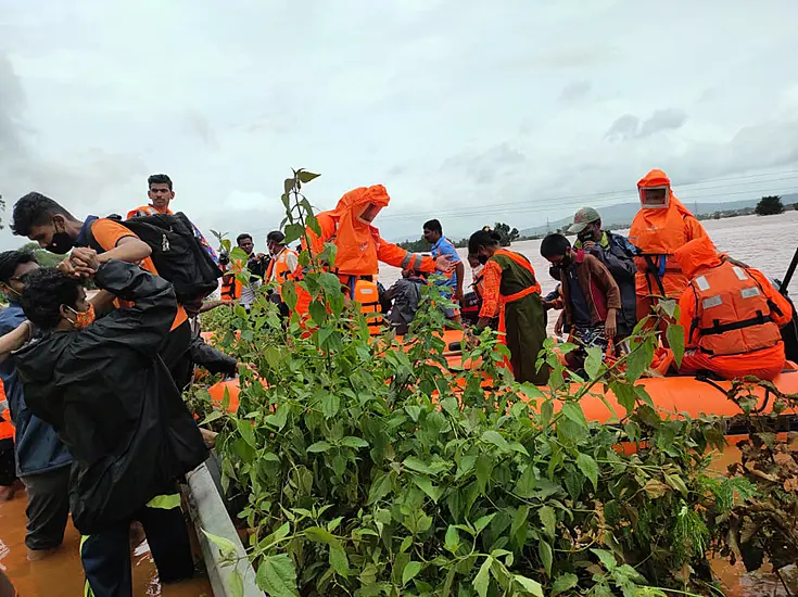 113 Killed In Western India Landslides And Monsoon Flooding