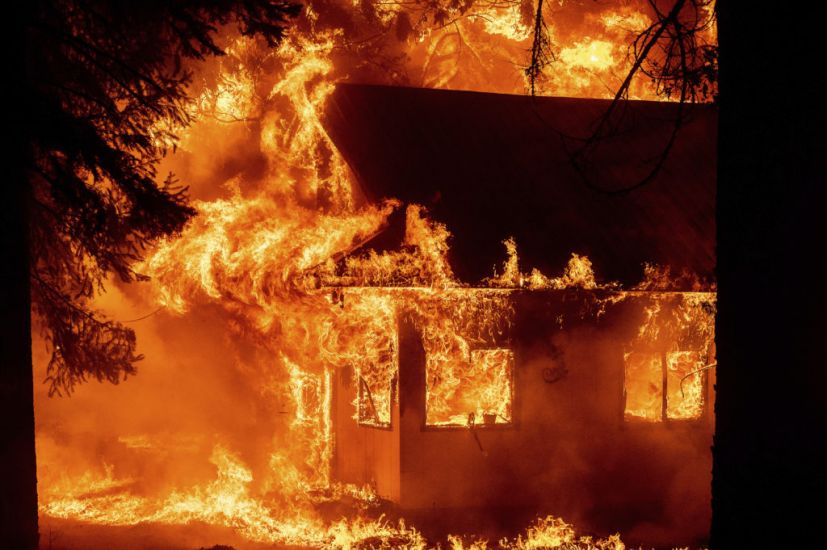 California Homes Destroyed As Wildfires Merge To Pose New Threat