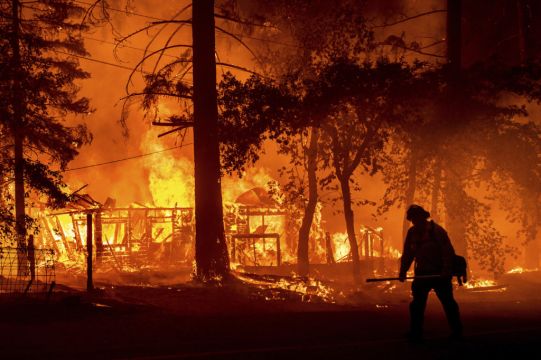 Homes Burned As Massive California Wildfire Gains Strength