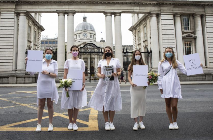 Wedding Parties Increased To 100 Guests As Brides-To-Be Stage Protest