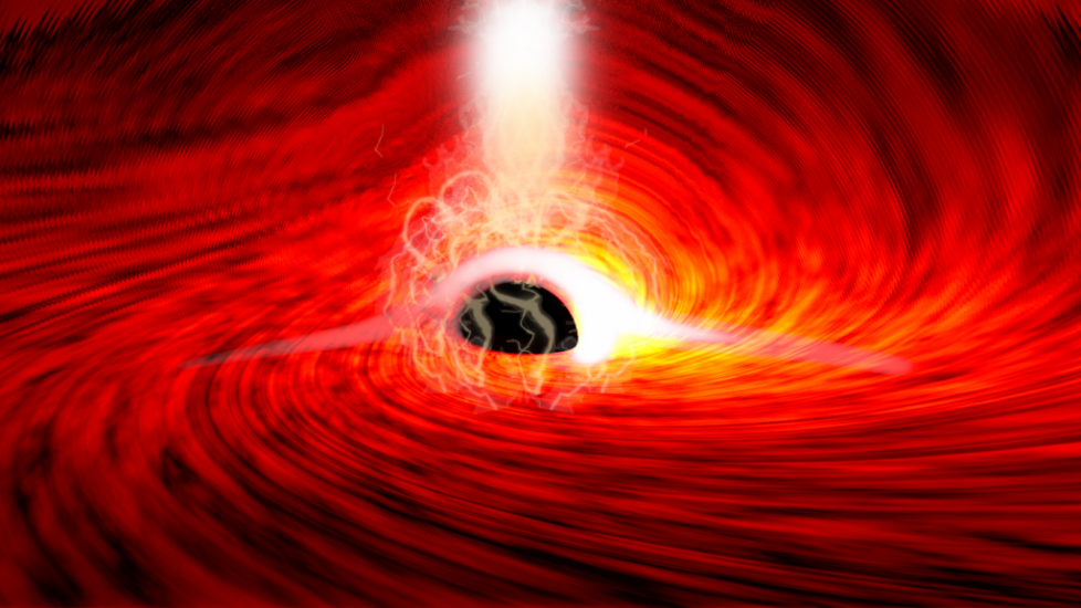 Light Behind Black Hole Seen By Scientists For The First Time