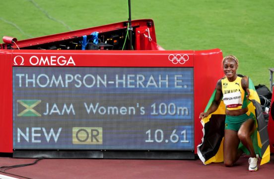 Elaine Thompson-Herah Wins Women’s 100 Metres In Olympic Record Time