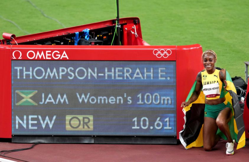 Elaine Thompson-Herah Wins Women’s 100 Metres In Olympic Record Time