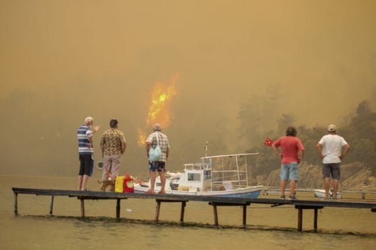 Death Toll Rises To Eight As Wildfires Rage In Southern Turkey